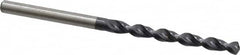 Accupro - #20 130° Cobalt Jobber Drill - TiAlN Finish, Right Hand Cut, Parabolic Flute, Straight Shank, 2-15/16" OAL, Split Point - Americas Industrial Supply