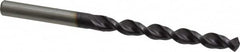 Accupro - 9/32" 130° Cobalt Jobber Drill - TiAlN Finish, Right Hand Cut, Parabolic Flute, Straight Shank, 109mm OAL, Split Point - Americas Industrial Supply