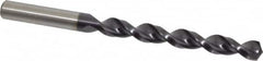 Accupro - 25/64" 130° Cobalt Jobber Drill - TiAlN Finish, Right Hand Cut, Parabolic Flute, Straight Shank, 5-1/4" OAL, Split Point - Americas Industrial Supply