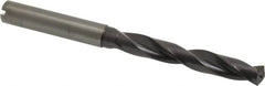Guhring - 0.2953" 140° Solid Carbide Jobber Drill - FIREX Finish, Right Hand Cut, Spiral Flute, Straight Shank, 91mm OAL, SU Point - Americas Industrial Supply