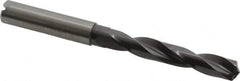 Guhring - 0.3504" 140° Solid Carbide Jobber Drill - FIREX Finish, Right Hand Cut, Spiral Flute, Straight Shank, 103mm OAL, SU Point - Americas Industrial Supply