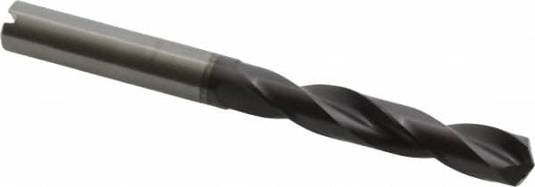 Guhring - 25/64" 140° Solid Carbide Jobber Drill - FIREX Finish, Right Hand Cut, Spiral Flute, Straight Shank, 103mm OAL, SU Point - Americas Industrial Supply