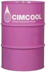 Cimcool - Cimperial 1070, 55 Gal Drum Cutting & Grinding Fluid - Water Soluble, For Boring, Broaching, Drilling, Milling, Reaming, Sawing, Tapping - Americas Industrial Supply