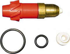 Kranzle - Rotating, Brass, Ceramic, Plastic & Rubber, Pressure Washer Nozzle Repair Kit - 1.14mm Orifice Diam, Red - Americas Industrial Supply