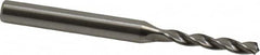 Kennametal - 3.7mm 130° Solid Carbide Jobber Drill - Bright Finish, Right Hand Cut, Spiral Flute, Straight Shank, 66mm OAL, Standard Point - Americas Industrial Supply