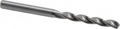 Kennametal - 5.55mm 130° Solid Carbide Jobber Drill - Bright Finish, Right Hand Cut, Spiral Flute, Straight Shank, 82mm OAL, Standard Point - Americas Industrial Supply