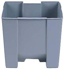 Rubbermaid - 7.125 Gal Rectangle Plastic Rigid Trash Can Liner - 14-3/8" Long x 11-3/4" Wide x 13-1/4" High, Compatible with Container Series 6143 - Americas Industrial Supply