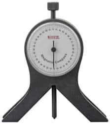 SPI - 360° Measuring Range, Magnetic Base Dial Protractor - Accuracy Up to 3 per min - Americas Industrial Supply