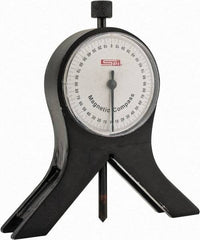 SPI - 360° Measuring Range, Magnetic Base Dial Protractor - Accuracy Up to 3 per min - Americas Industrial Supply