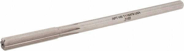 Alvord Polk - 0.3165" High Speed Steel 6 Flute Chucking Reamer - Americas Industrial Supply