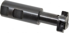 Cutting Tool Technologies - 1-1/4" Cutting Diam x 31/64" Cutting Width, 4 Cutter Inserts, 1" Shank Diam, Indexable T-Slot Cutter - Insert Style 1312-030, 2 Flutes - Americas Industrial Supply