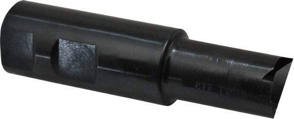 Cutting Tool Technologies - 1-15/32" Cutting Diam x 5/8" Cutting Width, 4 Cutter Inserts, 1" Shank Diam, Indexable T-Slot Cutter - Insert Style 1500-030, 2 Flutes - Americas Industrial Supply