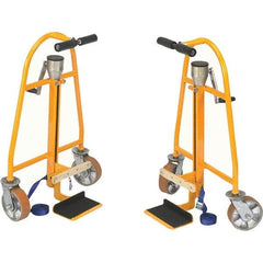 Wesco Industrial Products - 1,320 Lb Capacity 32" OAH Furniture Mover - T-Handle ComfortGrip Handle, Steel, Polyurethane Wheels - Americas Industrial Supply