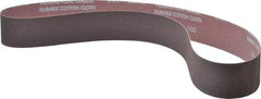 Norton - 2" Wide x 48" OAL, 100 Grit, Aluminum Oxide Abrasive Belt - Aluminum Oxide, Fine, Coated, X Weighted Cloth Backing, Series R228 - Americas Industrial Supply