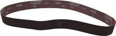 Norton - 2" Wide x 48" OAL, 180 Grit, Aluminum Oxide Abrasive Belt - Aluminum Oxide, Very Fine, Coated, X Weighted Cloth Backing, Series R228 - Americas Industrial Supply