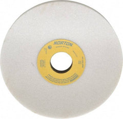 Norton - 7" Diam x 1-1/4" Hole x 3/4" Thick, I Hardness, 46 Grit Surface Grinding Wheel - Aluminum Oxide, Type 5, Coarse Grade, 3,600 Max RPM, Vitrified Bond, One-Side Recess - Americas Industrial Supply