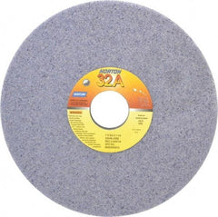 Norton - 7" Diam x 1-1/4" Hole x 3/4" Thick, J Hardness, 46 Grit Surface Grinding Wheel - Aluminum Oxide, Type 5, Coarse Grade, 3,600 Max RPM, Vitrified Bond, One-Side Recess - Americas Industrial Supply