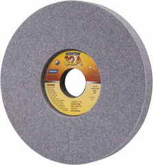 Norton - 7" Diam x 1-1/4" Hole x 3/4" Thick, K Hardness, 60 Grit Surface Grinding Wheel - Aluminum Oxide, Type 5, Medium Grade, 3,600 Max RPM, Vitrified Bond, One-Side Recess - Americas Industrial Supply