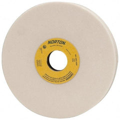Norton - 7" Diam x 1-1/4" Hole x 1" Thick, K Hardness, 60 Grit Surface Grinding Wheel - Aluminum Oxide, Type 5, Medium Grade, 3,600 Max RPM, Vitrified Bond, One-Side Recess - Americas Industrial Supply