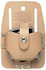 CLC - Tape Measure Holster - Leather, Tan - Americas Industrial Supply