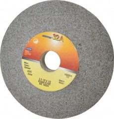 Norton - 3" Diam, 1/2" Hole Size, 1/2" Overall Thickness, 60 Grit, Type 12 Tool & Cutter Grinding Wheel - Medium Grade, Aluminum Oxide, K Hardness, Vitrified Bond, 8,280 RPM - Americas Industrial Supply