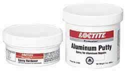 Loctite - 1 Lb Kit Gray Epoxy Resin Putty - -20 to 203°F Operating Temp, 6 hr Full Cure Time, Series 135 - Americas Industrial Supply