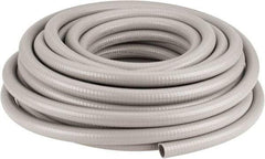 Hubbell Wiring Device-Kellems - 1" Trade Size, 100' Long, Flexible Liquidtight Conduit - PVC, 26mm ID, Gray - Americas Industrial Supply