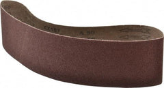 Tru-Maxx - 4" Wide x 36" OAL, 50 Grit, Aluminum Oxide Abrasive Belt - Aluminum Oxide, Coarse, Coated - Americas Industrial Supply