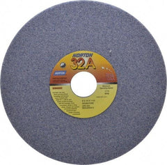 Norton - 8" Diam x 1-1/4" Hole x 1/4" Thick, H Hardness, 46 Grit Surface Grinding Wheel - Aluminum Oxide, Type 1, Coarse Grade, 3,105 Max RPM, Vitrified Bond, No Recess - Americas Industrial Supply