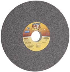 Grier Abrasives - 7" Diam x 1-1/4" Hole x 1/2" Thick, H Hardness, 60 Grit Surface Grinding Wheel - Aluminum Oxide, Type 1, Medium Grade, 3,600 Max RPM, Vitrified Bond, No Recess - Americas Industrial Supply