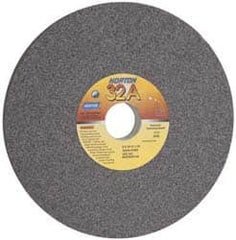 Grier Abrasives - 7" Diam x 1-1/4" Hole x 1/2" Thick, H Hardness, 60 Grit Surface Grinding Wheel - Aluminum Oxide, Type 1, Medium Grade, 3,600 Max RPM, Vitrified Bond, No Recess - Americas Industrial Supply