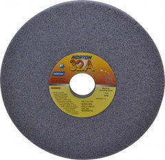 Norton - 8" Diam x 1-1/4" Hole x 1" Thick, I Hardness, 46 Grit Surface Grinding Wheel - Aluminum Oxide, Type 5, Coarse Grade, 3,105 Max RPM, Vitrified Bond, One-Side Recess - Americas Industrial Supply