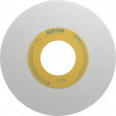 Norton - 10" Diam x 3" Hole x 1/2" Thick, K Hardness, 60 Grit Surface Grinding Wheel - Aluminum Oxide, Type 1, Medium Grade, 2,485 Max RPM, Vitrified Bond, No Recess - Americas Industrial Supply