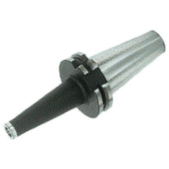 Iscar - DIN69871-50 Taper Shank 12mm Hole End Mill Holder/Adapter - 23mm Nose Diam, 128mm Projection, Through-Spindle Coolant - Exact Industrial Supply