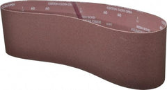 Norton - 6" Wide x 48" OAL, 60 Grit, Aluminum Oxide Abrasive Belt - Aluminum Oxide, Medium, Coated, X Weighted Cloth Backing, Series R228 - Americas Industrial Supply