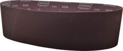 Norton - 6" Wide x 48" OAL, 180 Grit, Aluminum Oxide Abrasive Belt - Aluminum Oxide, Very Fine, Coated, X Weighted Cloth Backing, Series R228 - Americas Industrial Supply
