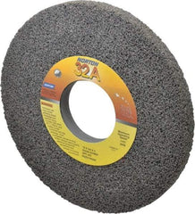 Norton - 10" Diam x 3" Hole x 3/4" Thick, G Hardness, 46 Grit Surface Grinding Wheel - Aluminum Oxide, Type 1, Coarse Grade, 2,485 Max RPM, Vitrified Bond, No Recess - Americas Industrial Supply