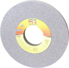 Norton - 10" Diam x 3" Hole x 3/4" Thick, I Hardness, 46 Grit Surface Grinding Wheel - Aluminum Oxide, Type 1, Coarse Grade, 2,485 Max RPM, Vitrified Bond, No Recess - Americas Industrial Supply