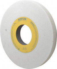 Norton - 10" Diam x 3" Hole x 1" Thick, J Hardness, 46 Grit Surface Grinding Wheel - Aluminum Oxide, Type 1, Coarse Grade, 2,485 Max RPM, Vitrified Bond, No Recess - Americas Industrial Supply