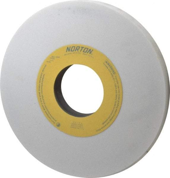 Norton - 10" Diam x 3" Hole x 1" Thick, K Hardness, 60 Grit Surface Grinding Wheel - Aluminum Oxide, Type 1, Medium Grade, 2,485 Max RPM, Vitrified Bond, No Recess - Americas Industrial Supply
