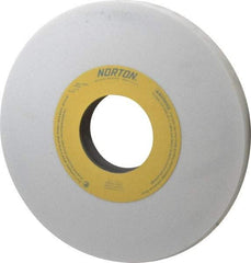 Norton - 10" Diam x 3" Hole x 1" Thick, K Hardness, 60 Grit Surface Grinding Wheel - Aluminum Oxide, Type 1, Medium Grade, 2,485 Max RPM, Vitrified Bond, No Recess - Americas Industrial Supply