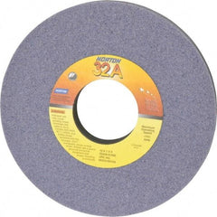 Norton - 10" Diam x 3" Hole x 1" Thick, K Hardness, 46 Grit Surface Grinding Wheel - Aluminum Oxide, Type 1, Coarse Grade, 2,485 Max RPM, Vitrified Bond, No Recess - Americas Industrial Supply
