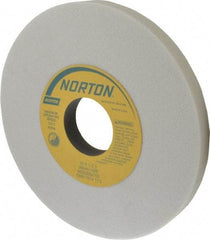Norton - 12" Diam x 3" Hole x 1" Thick, I Hardness, 46 Grit Surface Grinding Wheel - Aluminum Oxide, Type 1, Coarse Grade, 2,070 Max RPM, Vitrified Bond, No Recess - Americas Industrial Supply