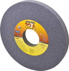 Norton - 12" Diam x 3" Hole x 1" Thick, J Hardness, 46 Grit Surface Grinding Wheel - Aluminum Oxide, Type 1, Coarse Grade, 2,070 Max RPM, Vitrified Bond, No Recess - Americas Industrial Supply