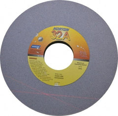 Norton - 12" Diam x 3" Hole x 1" Thick, I Hardness, 60 Grit Surface Grinding Wheel - Aluminum Oxide, Type 1, Medium Grade, 2,070 Max RPM, Vitrified Bond, No Recess - Americas Industrial Supply