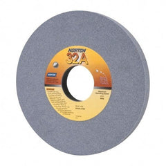 Norton - 12" Diam x 3" Hole x 1" Thick, J Hardness, 60 Grit Surface Grinding Wheel - Aluminum Oxide, Type 1, Medium Grade, 2,070 Max RPM, Vitrified Bond, No Recess - Americas Industrial Supply
