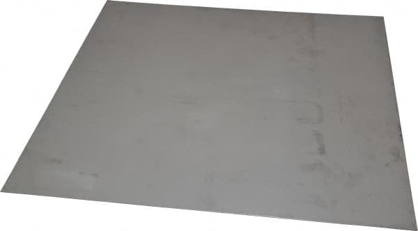 Made in USA - 0.036 Inch Thick x 12 Inch Wide x 12 Inch Long, 304 Stainless Steel Sheet - Cold Rolled, Bright Finish, #2B - Americas Industrial Supply