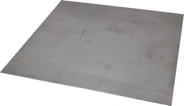 Made in USA - 0.048 Inch Thick x 12 Inch Wide x 12 Inch Long, 304 Stainless Steel Sheet - Cold Rolled, Bright Finish, #2B - Americas Industrial Supply