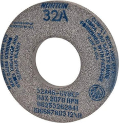 Norton - 12" Diam x 5" Hole x 1" Thick, G Hardness, 46 Grit Surface Grinding Wheel - Aluminum Oxide, Type 1, Coarse Grade, 2,070 Max RPM, Vitrified Bond, No Recess - Americas Industrial Supply