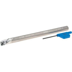Iscar - 14mm Min Bore Diam, 150mm OAL, 10mm Shank Diam, E-SCLC Indexable Boring Bar - CC.T 0602.. Insert, Screw Holding Method - Americas Industrial Supply
